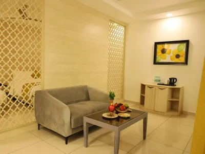 Triple Suite Room Living Room View